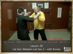 WingTchunDo – Lesson 29 – Lat Sao – Western Lat Sao 2 – with Knives